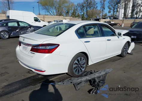 2017 Honda Accord Hybrid Ex-L from USA, damaged, VIN JHMCR6F54HC027798